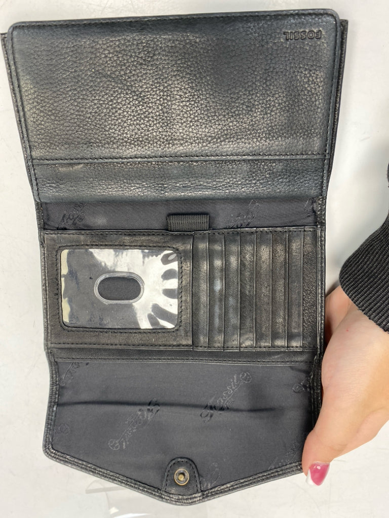 Fossil Black Leather Wallet