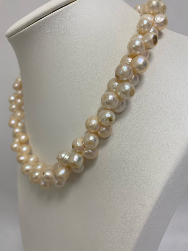 Champagne Pearl Necklace