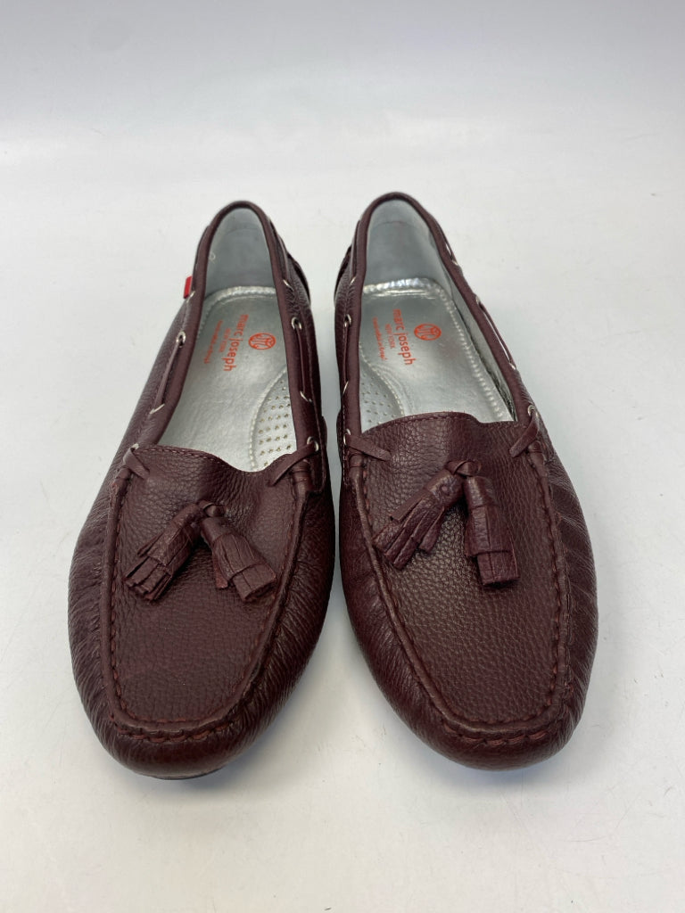 NWOT Marc Joseph  Size 11 Dark Burgundy Tassel(es) Flats