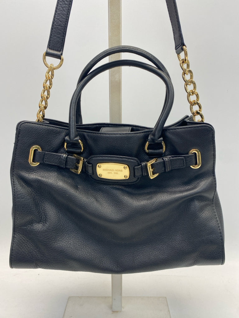 Michael Kors Black Gold Accent(s) Handbag