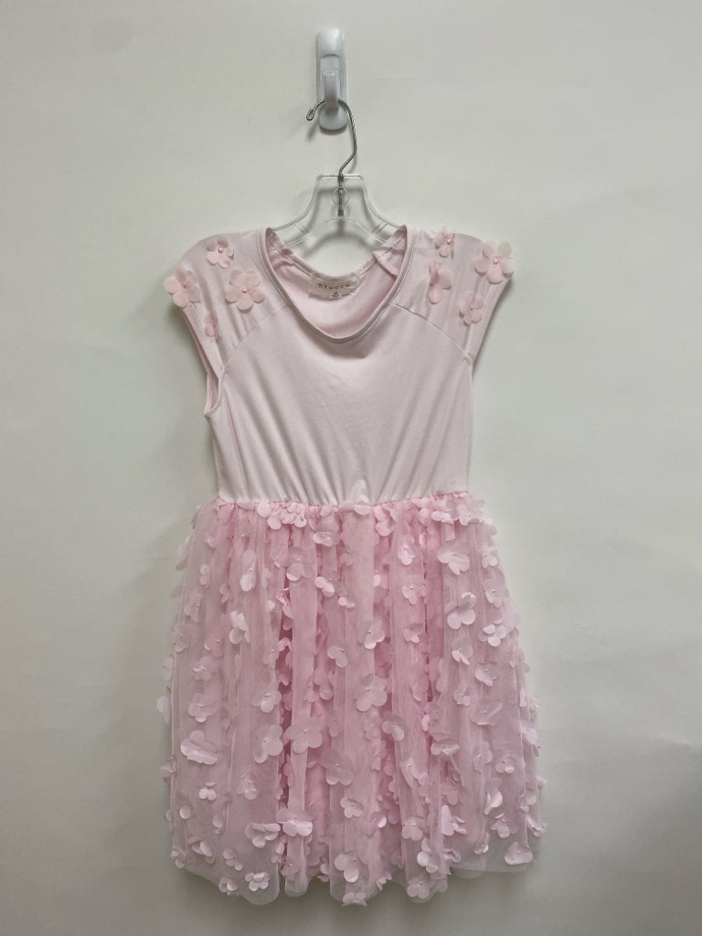 btween SIZE 10 Pale Pink Texture Tulle Girl&