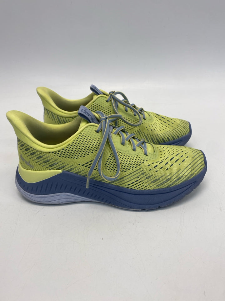Dansko  Size 38 Yellow Lavender Lace-up Sneakers