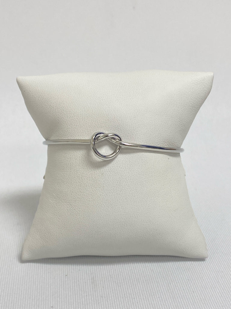 Silver Knotted Bracelet