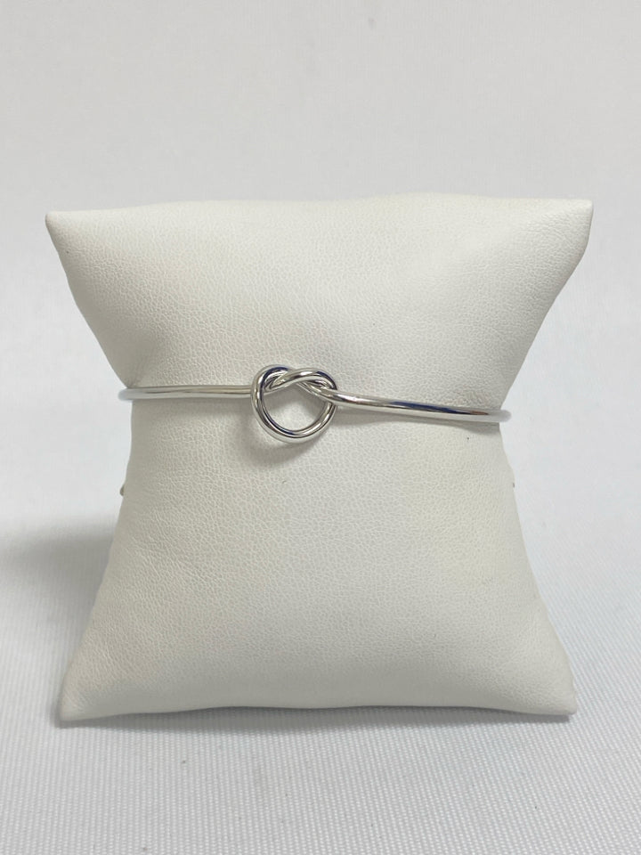 Silver Knotted Bracelet