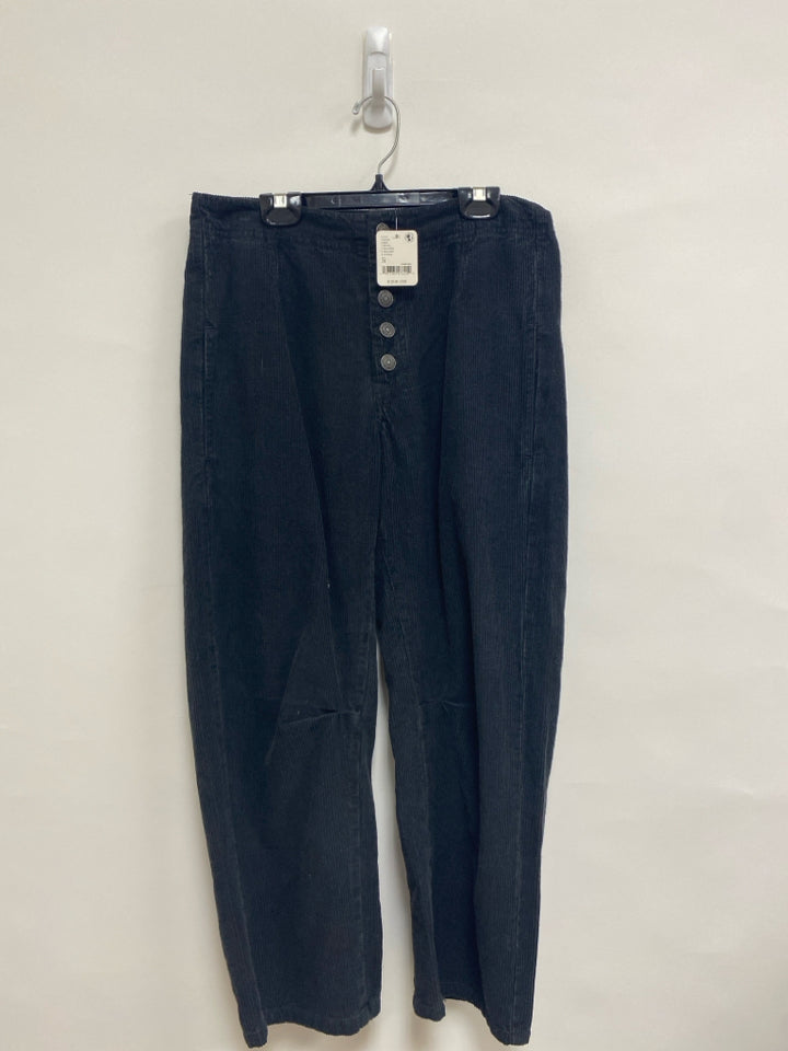 NWT We The Free Size 26 Charcoal Cropped Corduroy Ladies Pants
