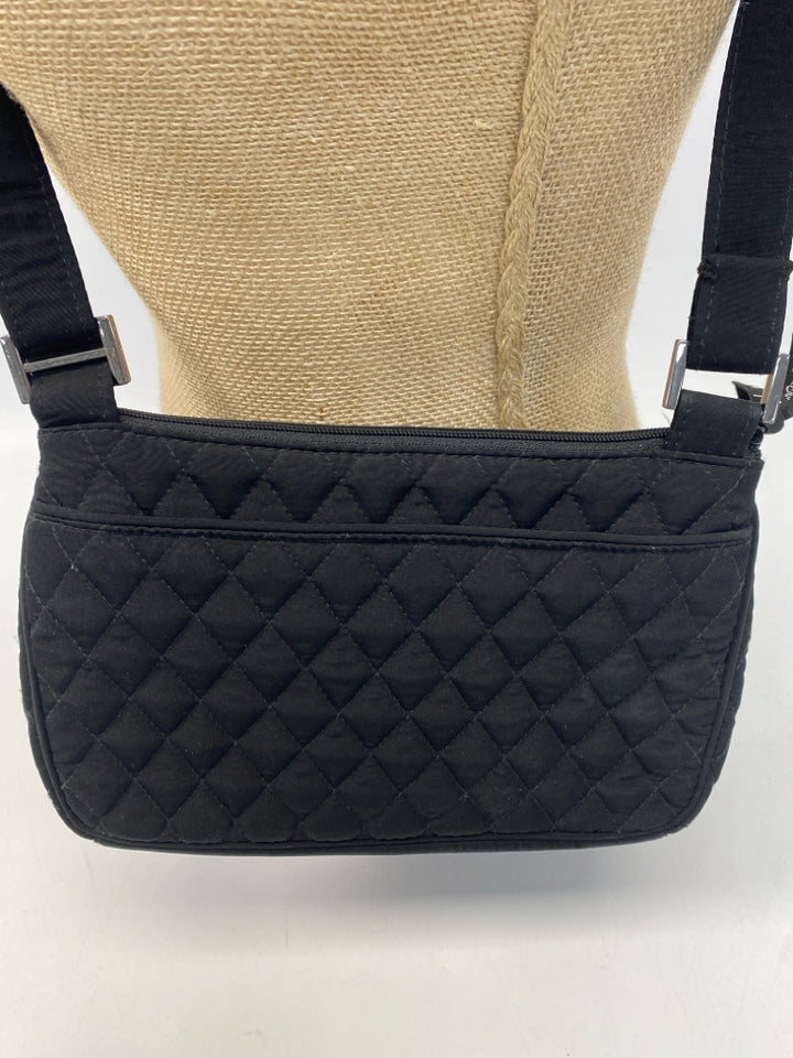 Vera Bradley Black Quilted Crossbody