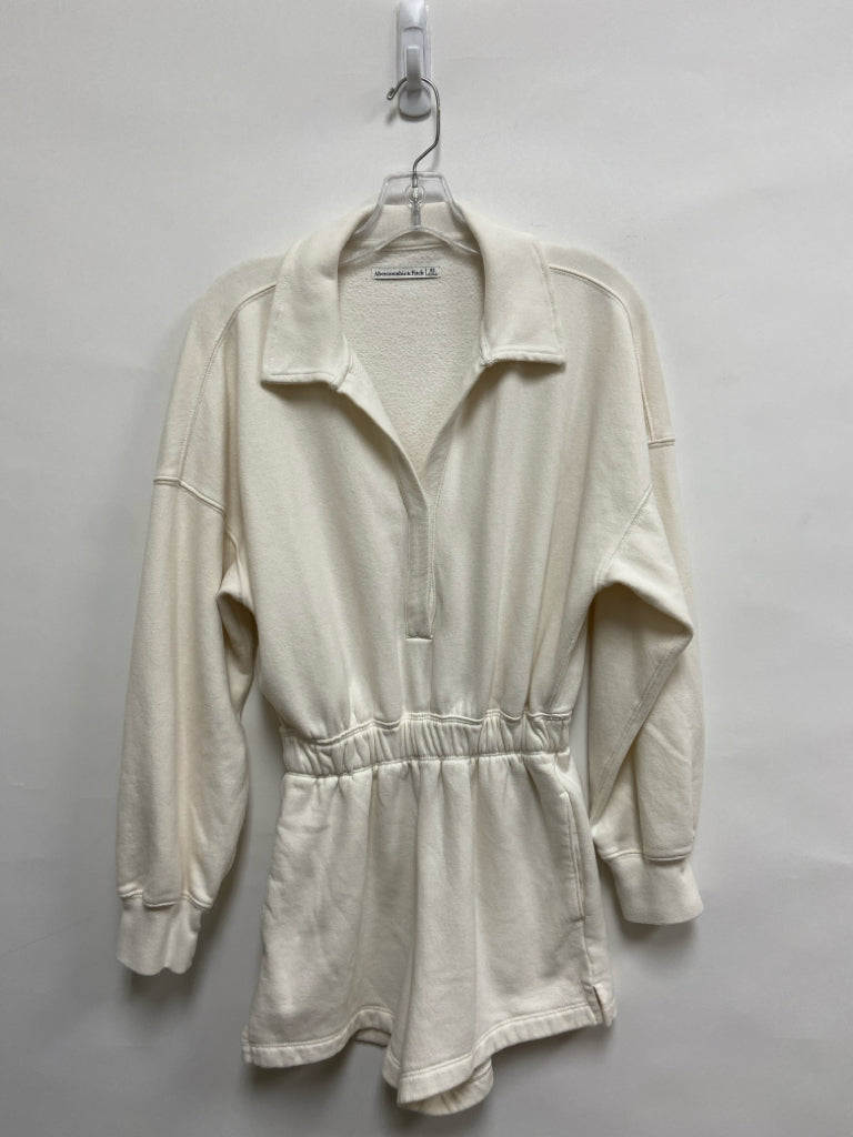Abercrombie &amp; Fitch Size XS Cream Ladies Lounge Jumper
