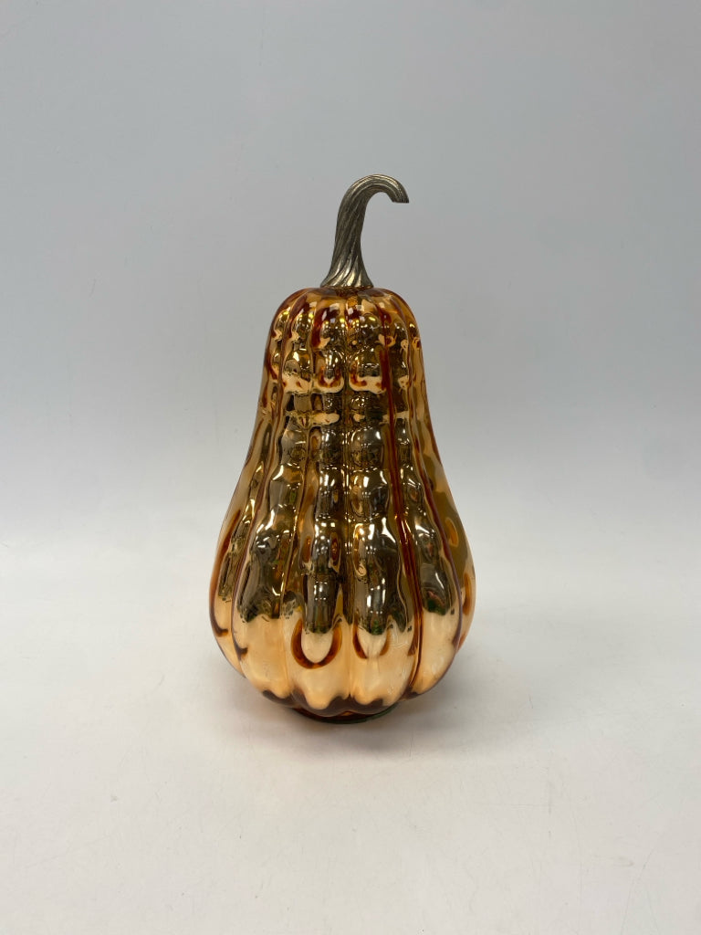 Orange Glass/Metal Fall