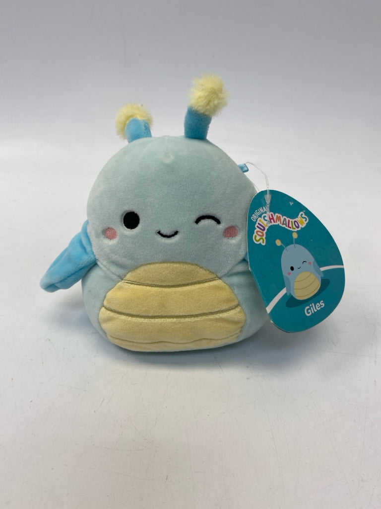 NWT Squishmallows Blue Yellow Stuffed Animal