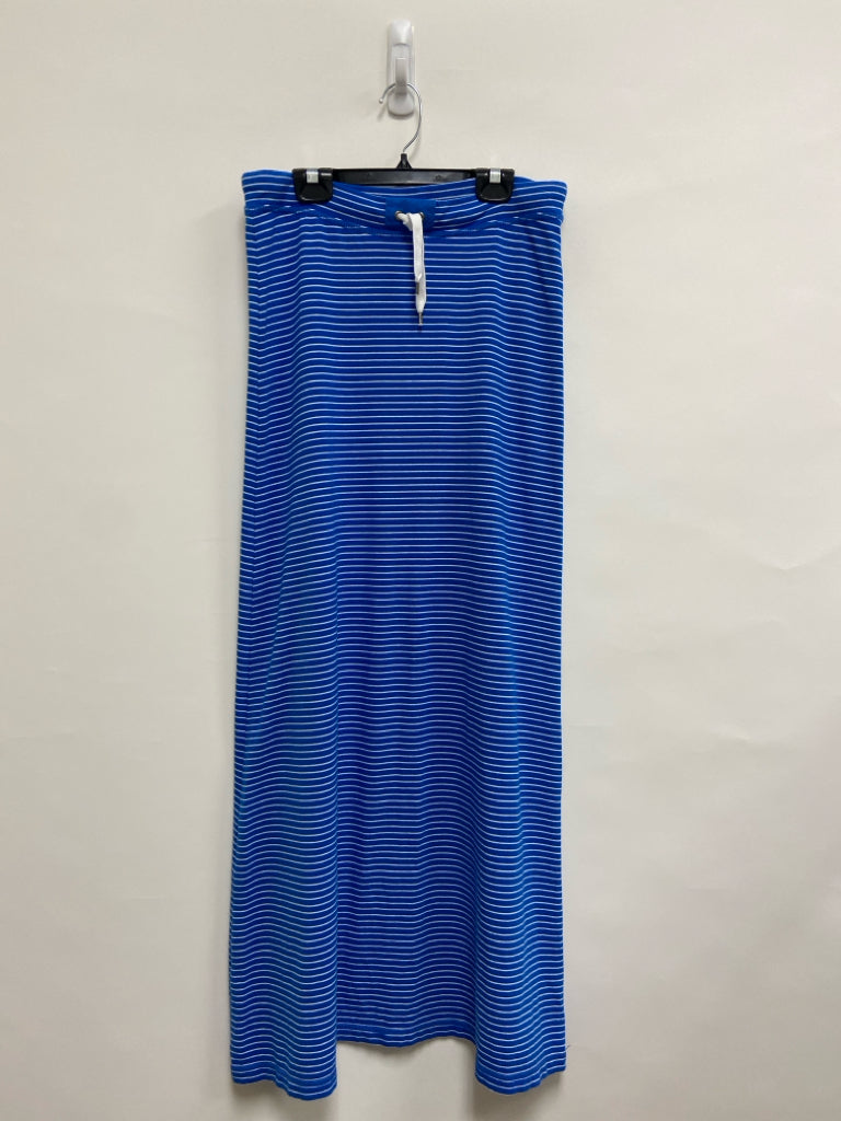 Lauren Ralph Lauren Size XS Blue White Stripes Maxi Ladies Skirt