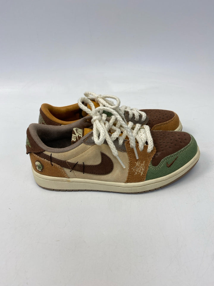 Nike Size 7 Air Jordan Retro Low OG Zion Williamson VooDoo Men&