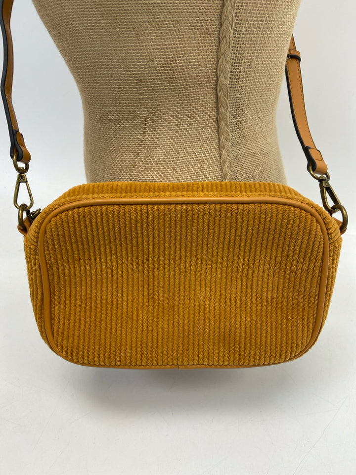 Simply Noelle Chestnut Ribbed Crossbody