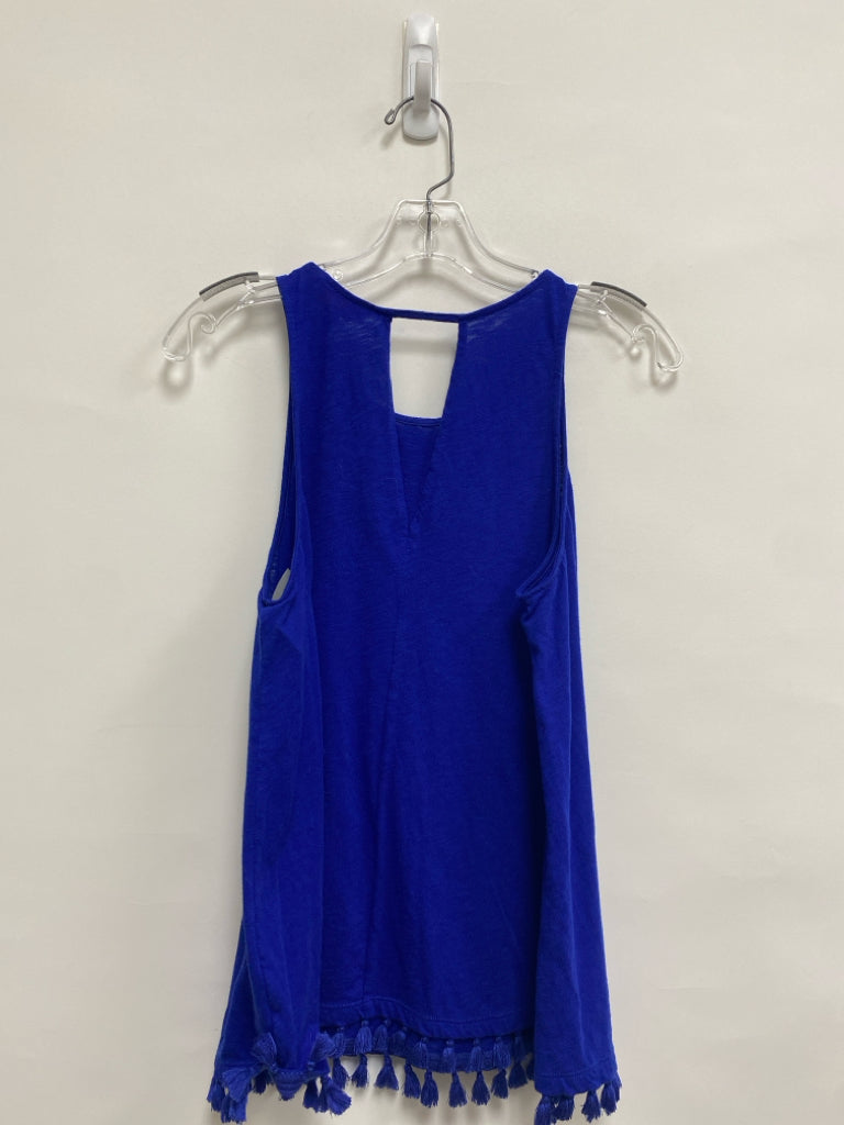 LILLY PULITZER Size L Royal Blue Tank Ladies Top