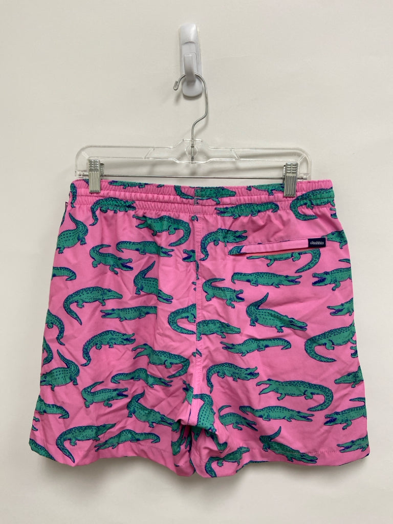 Chubbies Size XL Pink Aqua Men&