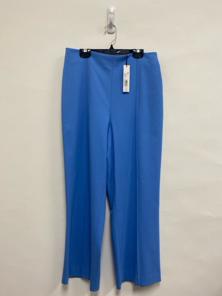 NWT Alice + Olivia Size 8 Blue Wide Leg Ladies Pants