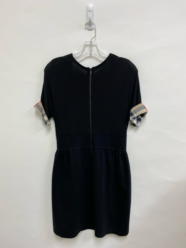 Burberry Size S Black Tan Ladies Dress