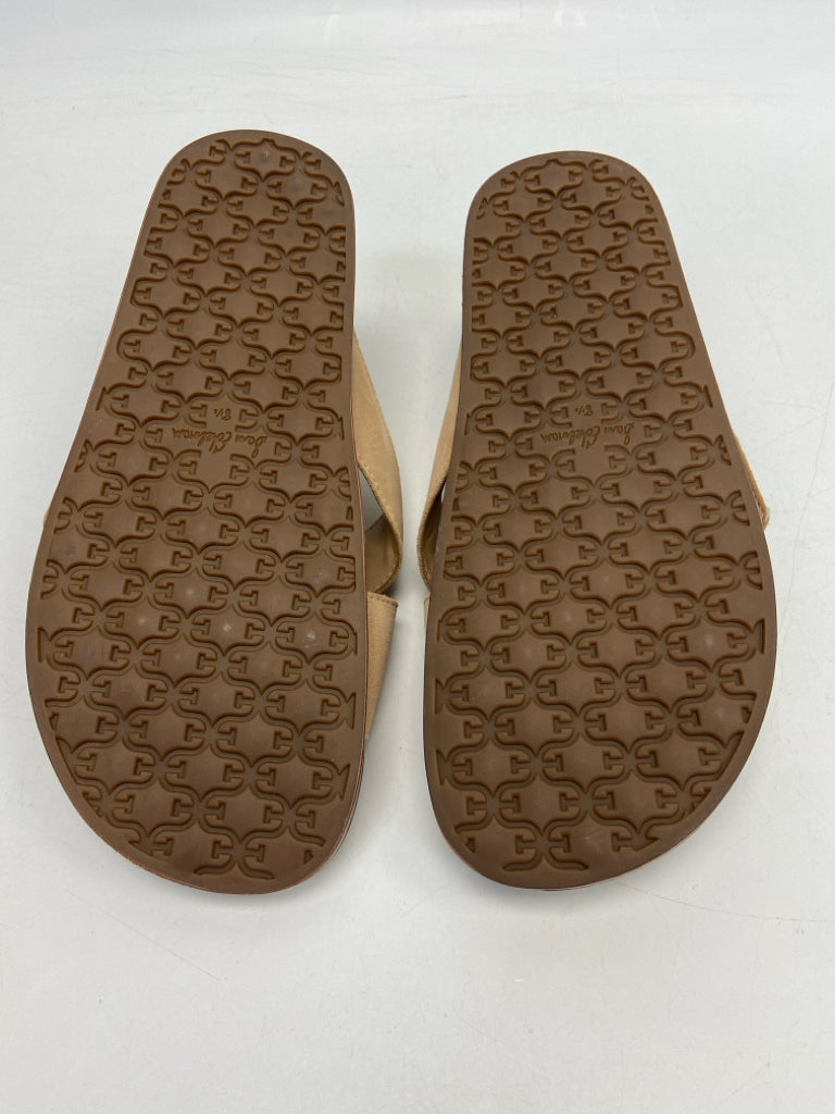 NWOT Sam Edelman  Size 8.5 Tan Gold Buckle(s) Sandals