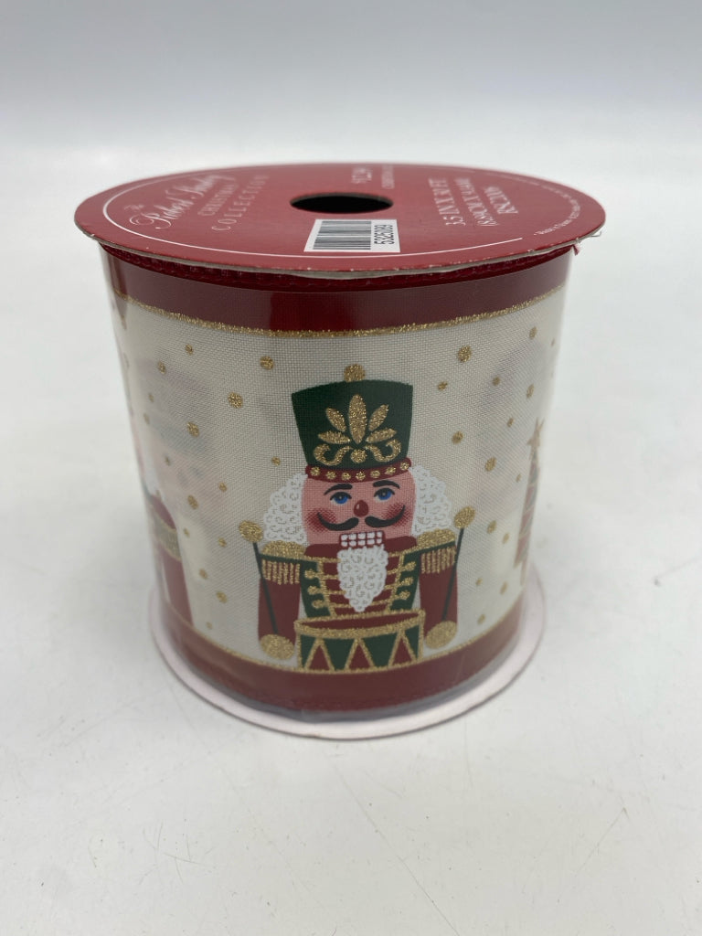 White Multi Color Nutcracker Christmas