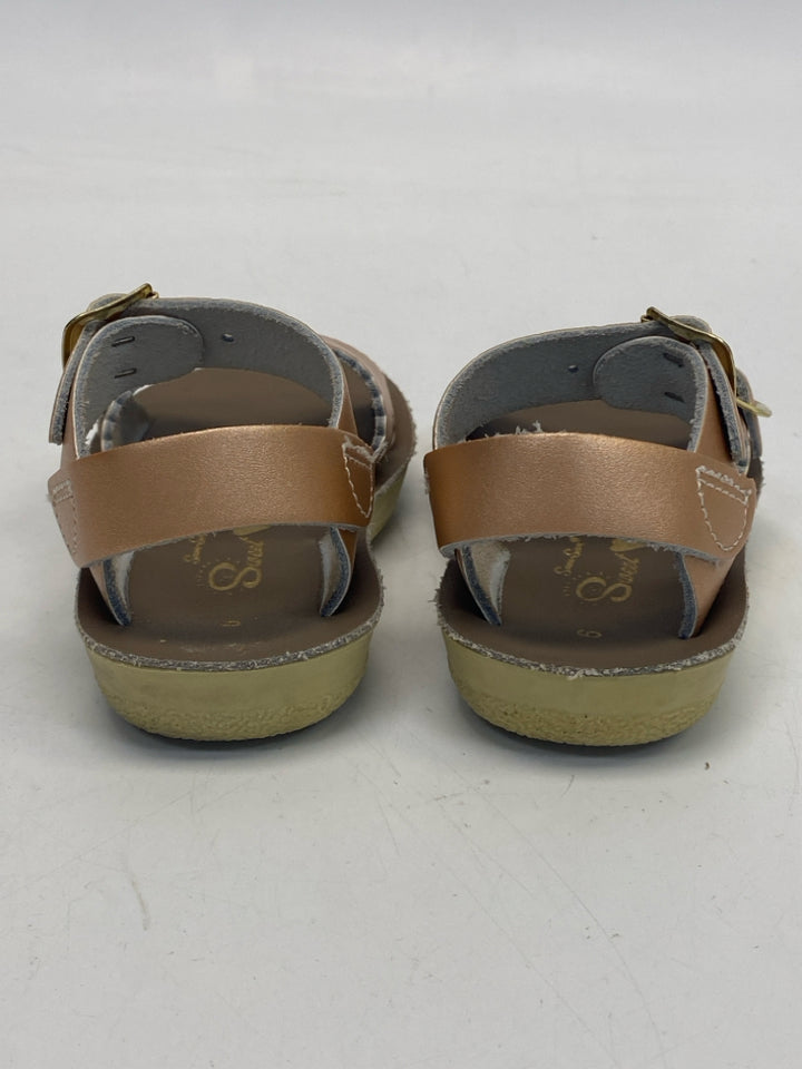 Sun-San Surfer SIZE 6 Rose Gold Perforated Girl&