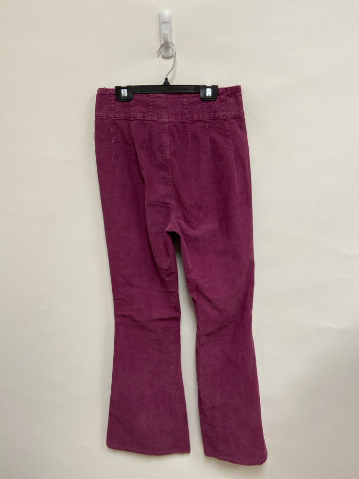 We The Free Size S Purple Flared Corduroy Ladies Pants
