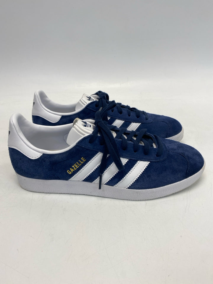Adidas US Shoe Size 8 Navy White Lace-up Sneakers