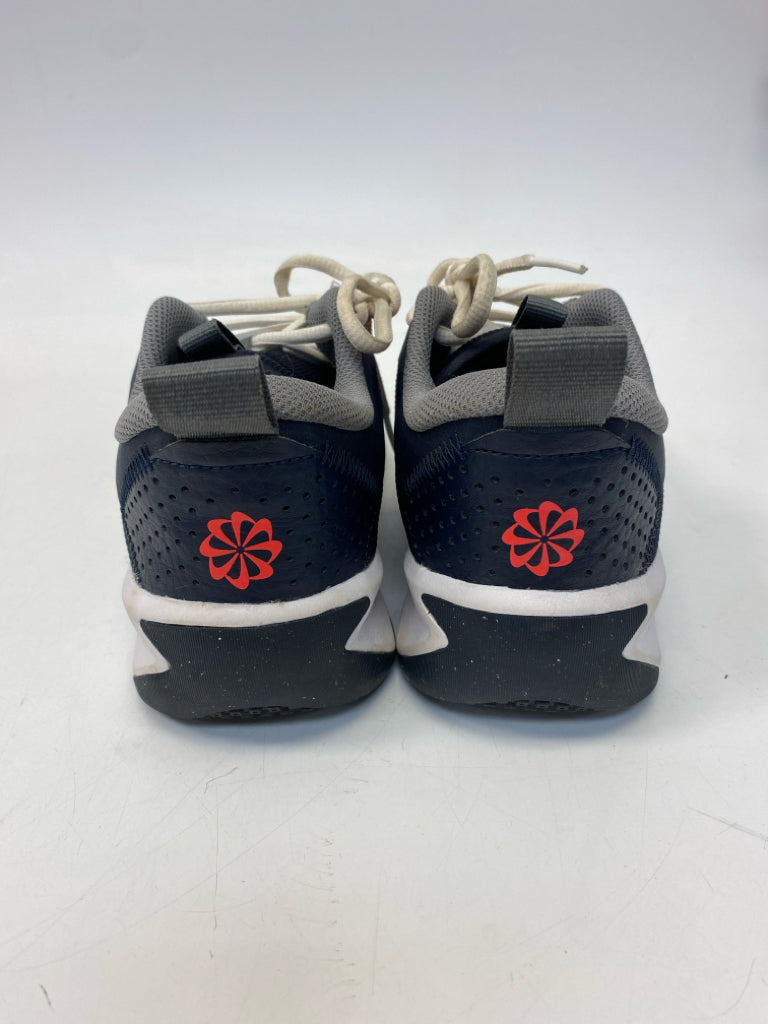 Nike SIZE 6 Dark Navy Black/White Fabric Boy&