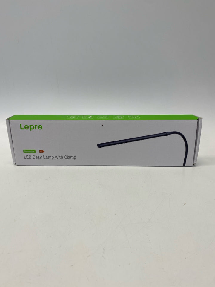 NEW/BOX Black Lamp