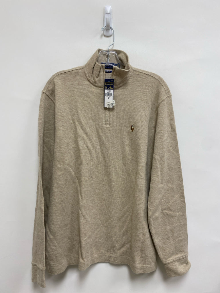 NWT Polo Size M Beige Men&