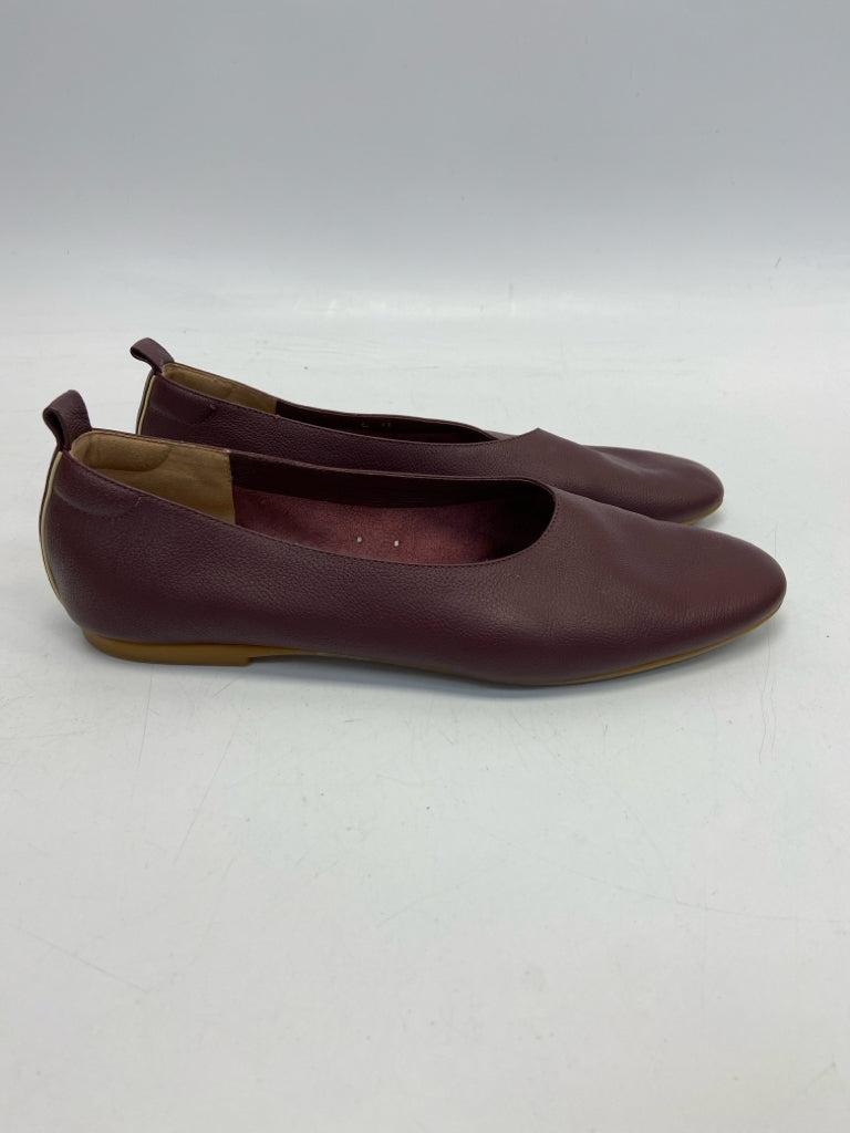 Everlane Size 11 Burgundy Leather Shoes