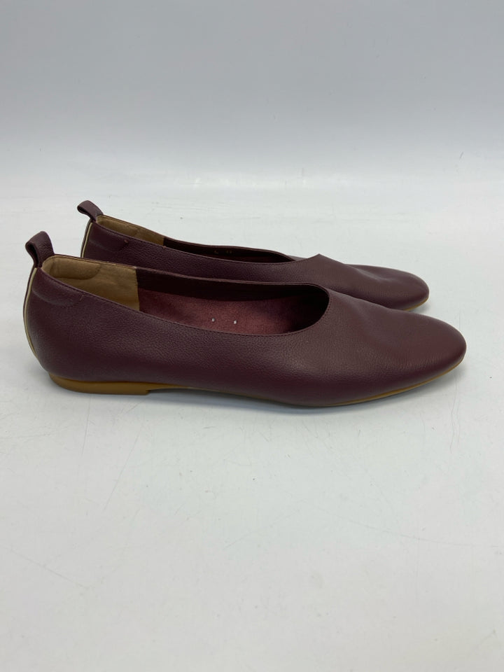Everlane Size 11 Burgundy Leather Shoes
