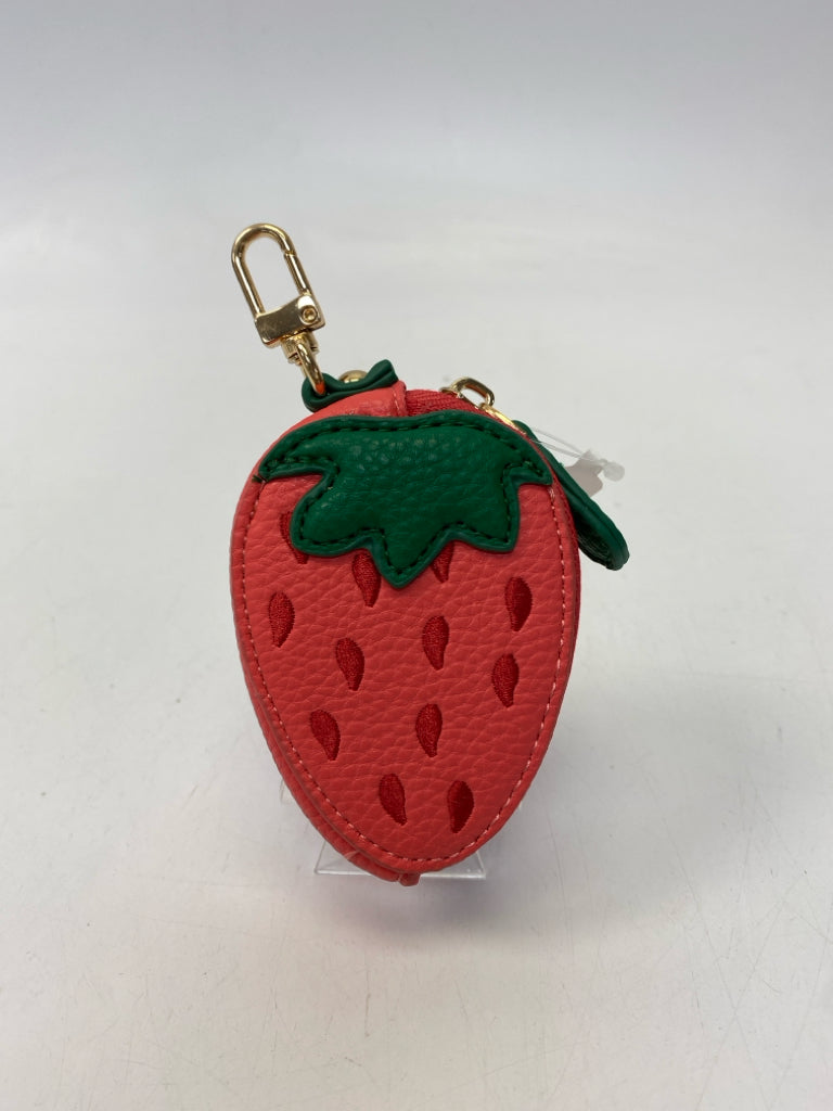 Red Strawberry Bag Charm