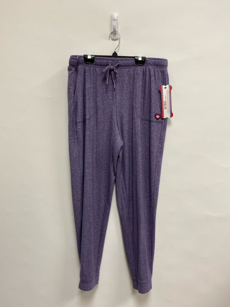 NWT Skechers Size L Purple Ladies Lounge Pants