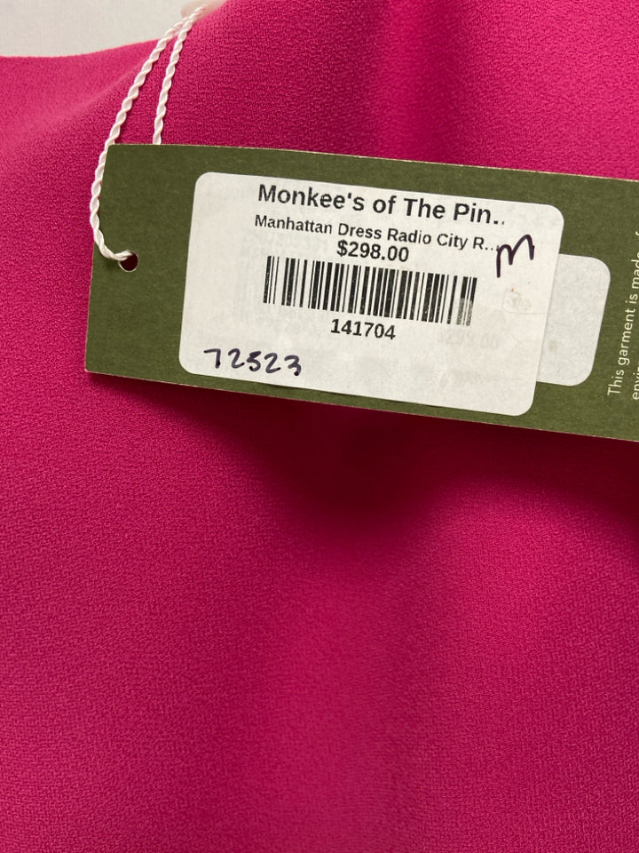 NWT Trina Turk Size M Hot Pink Ladies Dress