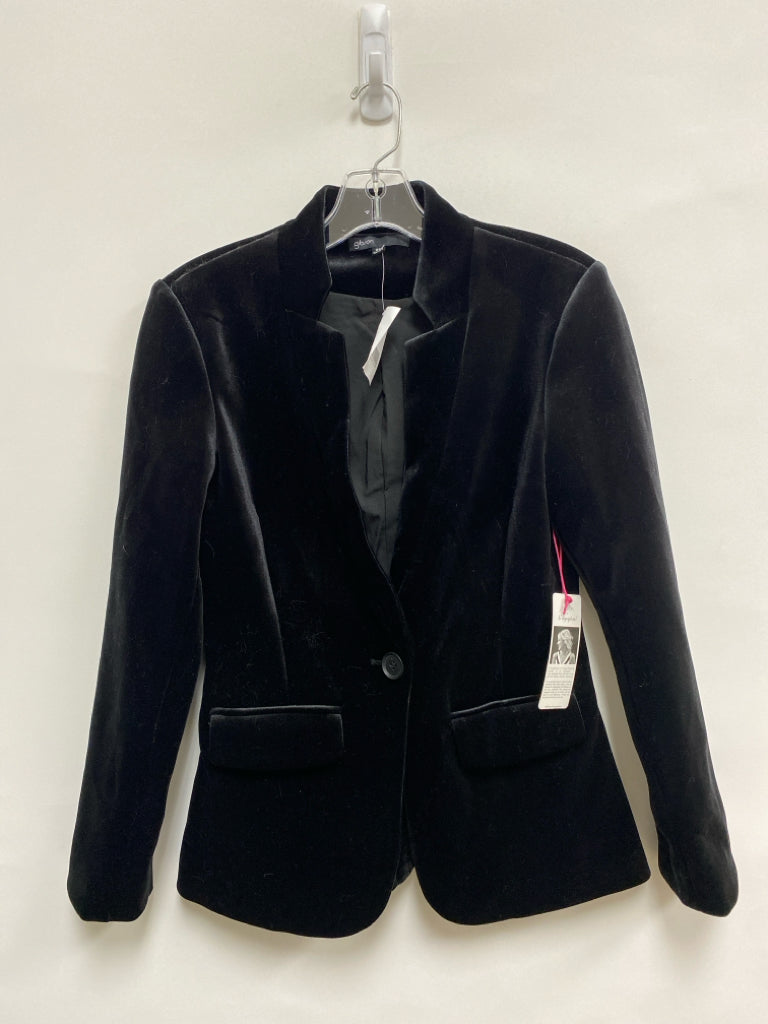 NWT Size XS Black Velour Ladies Jacket