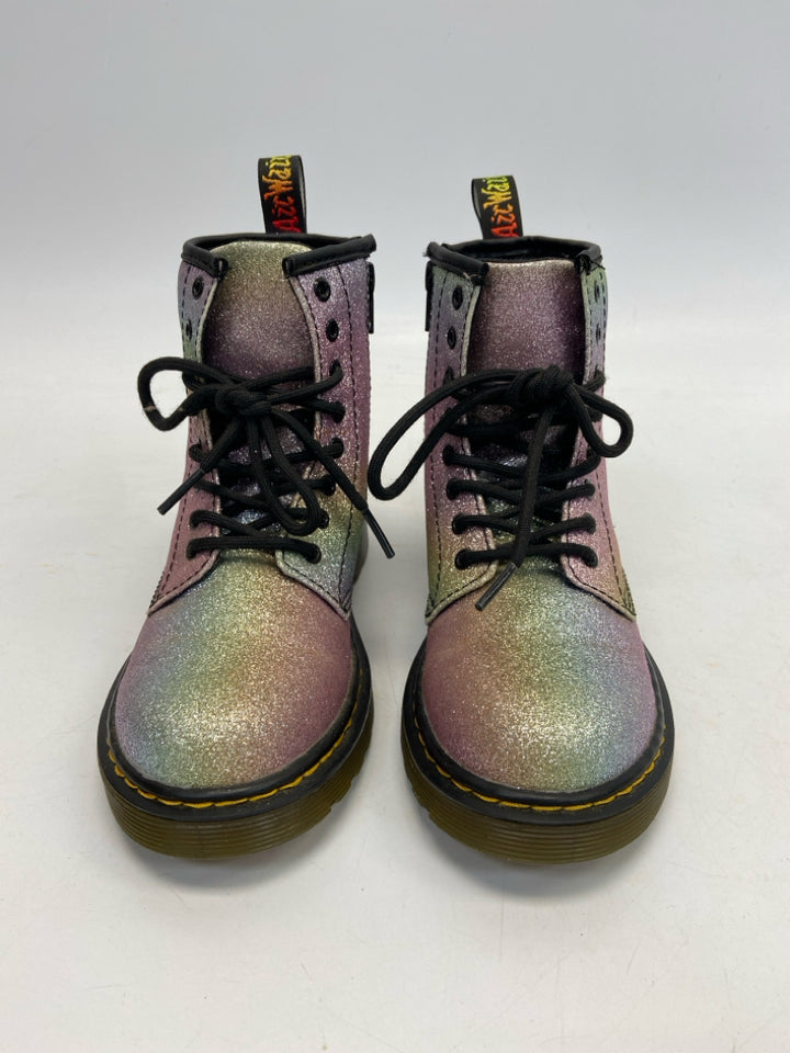 Doc Martens SIZE 2 Multi-Color Glitter Girl&