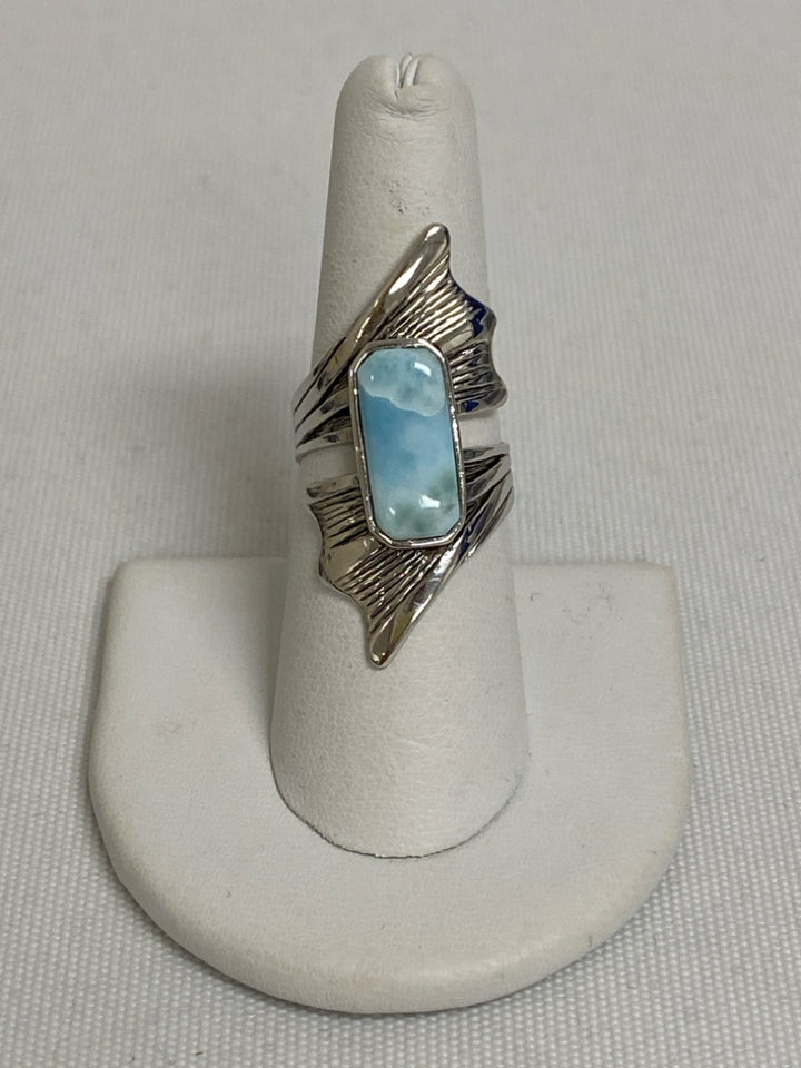 Silver Clear Jeweled Ring