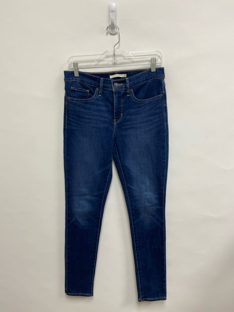 Levi Size 27 Blue Denim Ladies Jeans