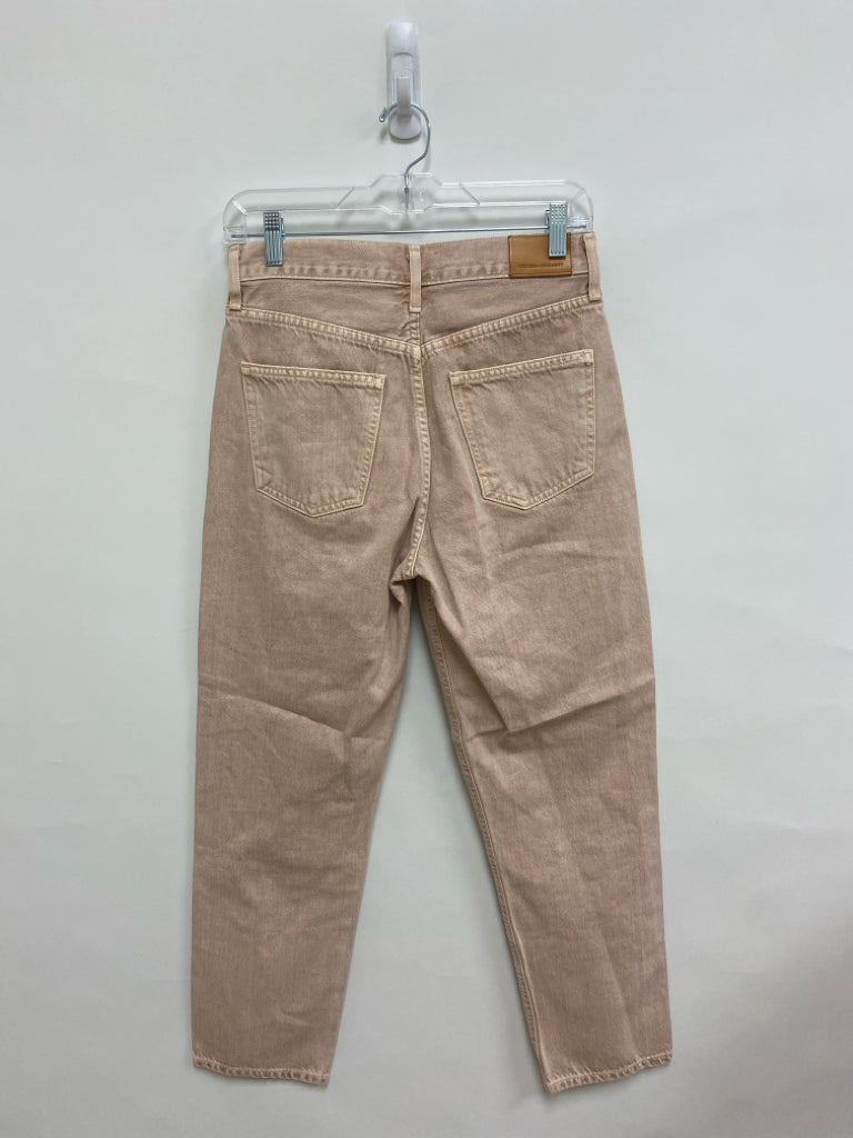 Citizens/Humanity Size 24 Faded Coral Ladies Jeans