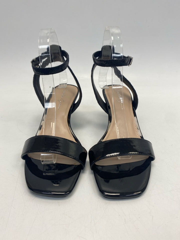 Size 8 Black Patent Sandals