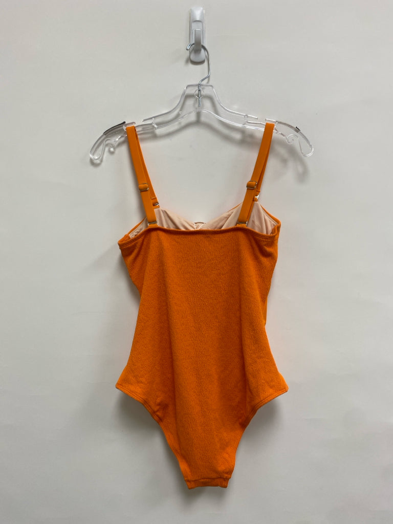NWT Cupshe Size L Orange Ladies Swimwear