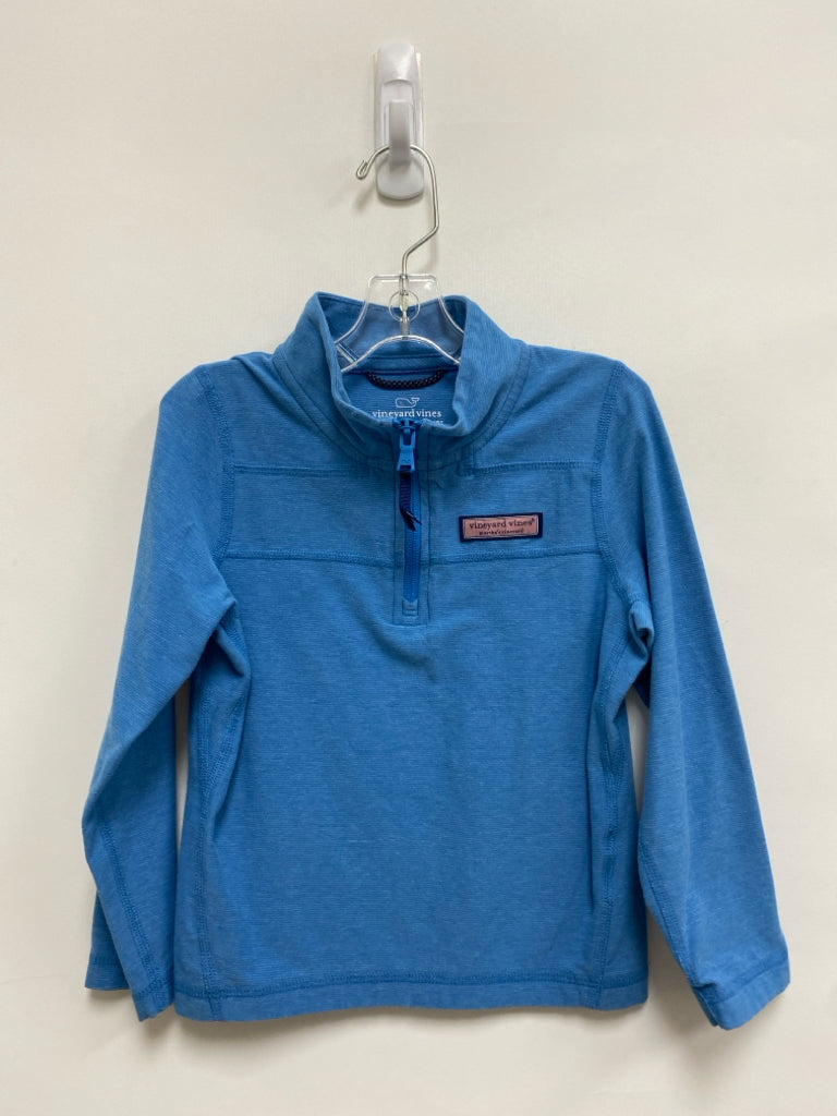Vineyard Vines SIZE 4T Blue Streaked Quarter Zip Boy&