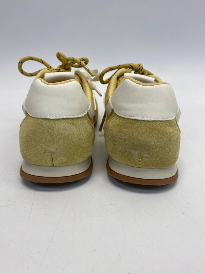 Project Cloud  Size 8.5 Yellow Lace-up Sneakers