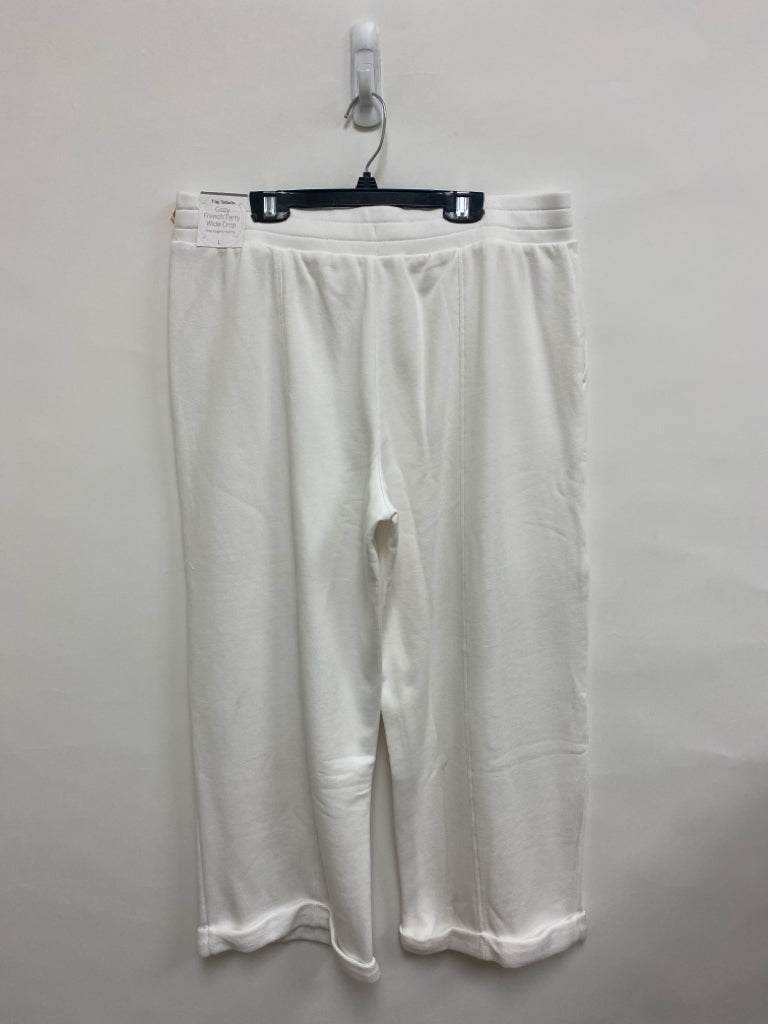 NWT Talbots Size L White Ladies Pants