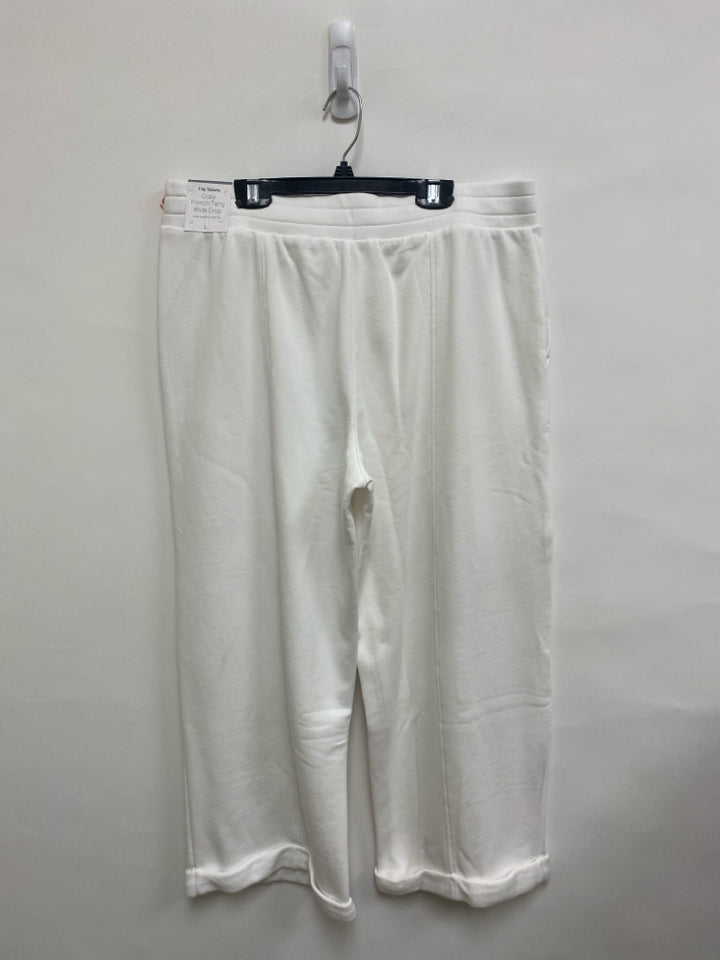 NWT Talbots Size L White Ladies Pants