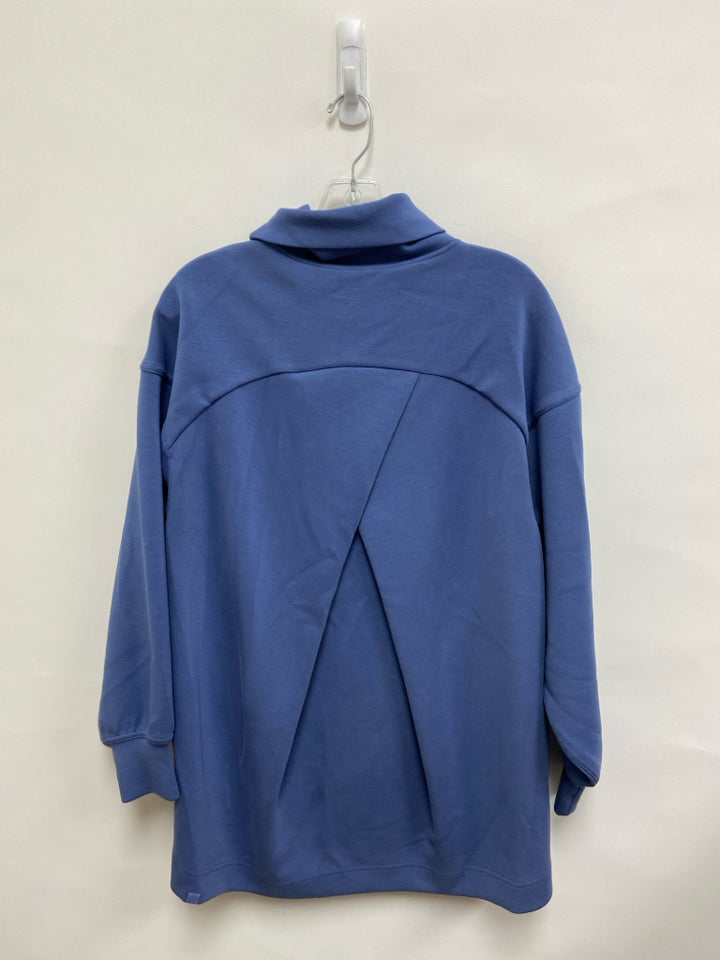 Lululemon Size 6 Blue Turtleneck Ladies Sweatshirt