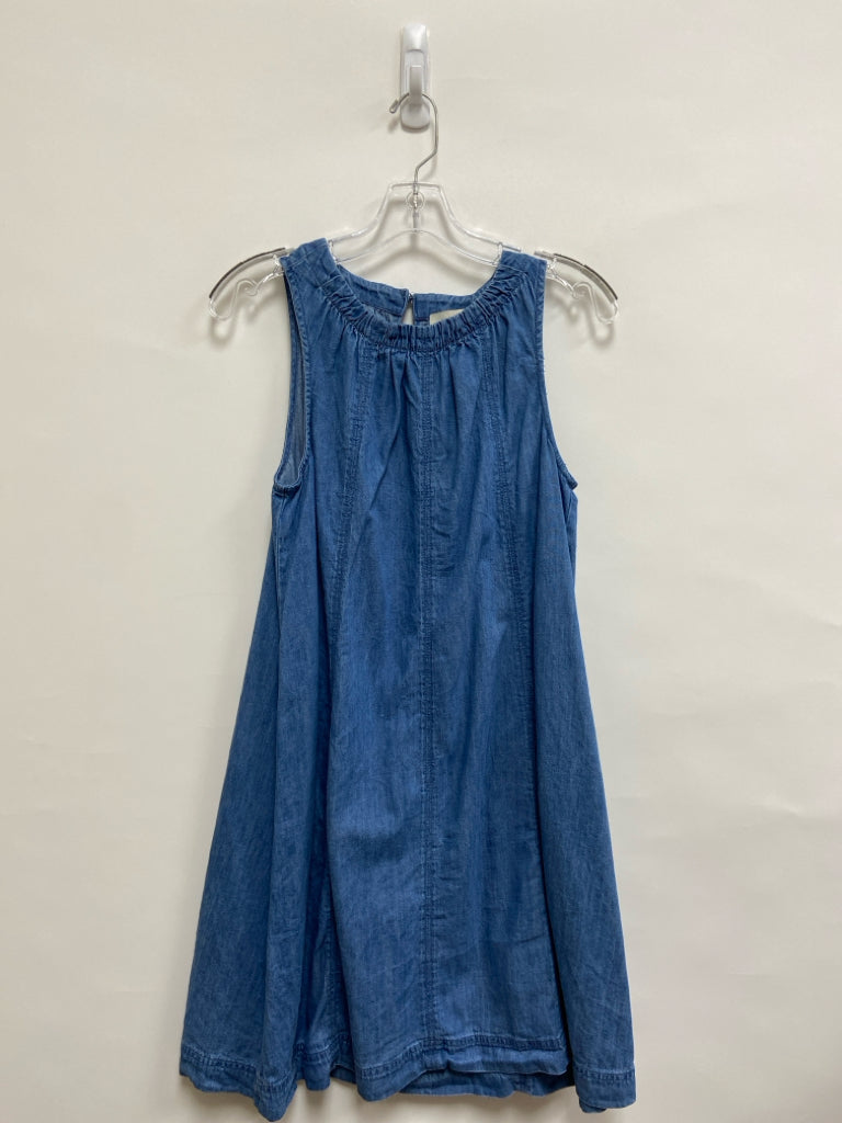 LOFT Size S Blue Denim Sleeveless Ladies Dress