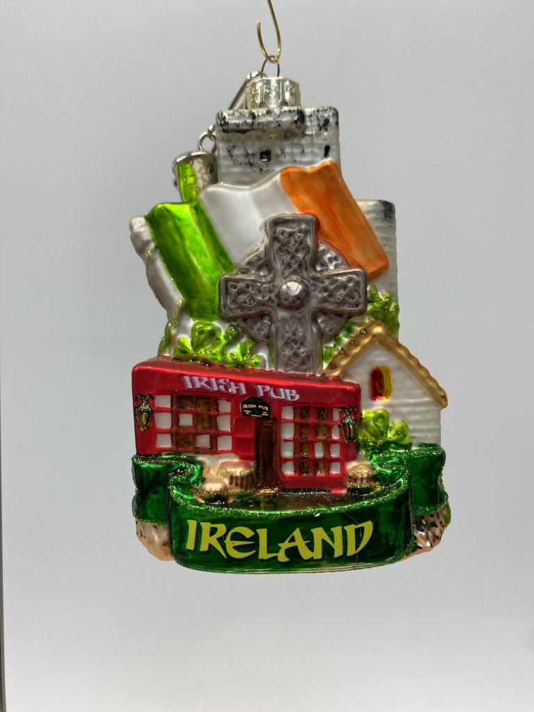 Green Multi Color Ornaments
