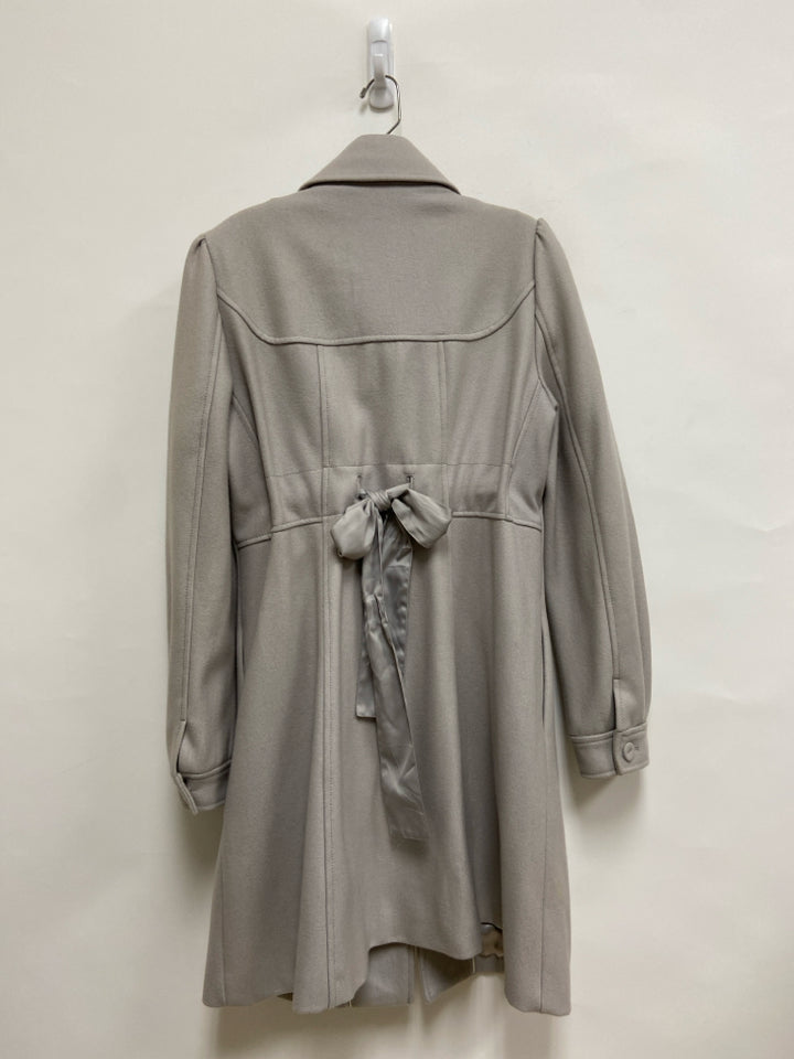 elevenses Size 12 Gray Button Up Wool Blend Ladies Jacket