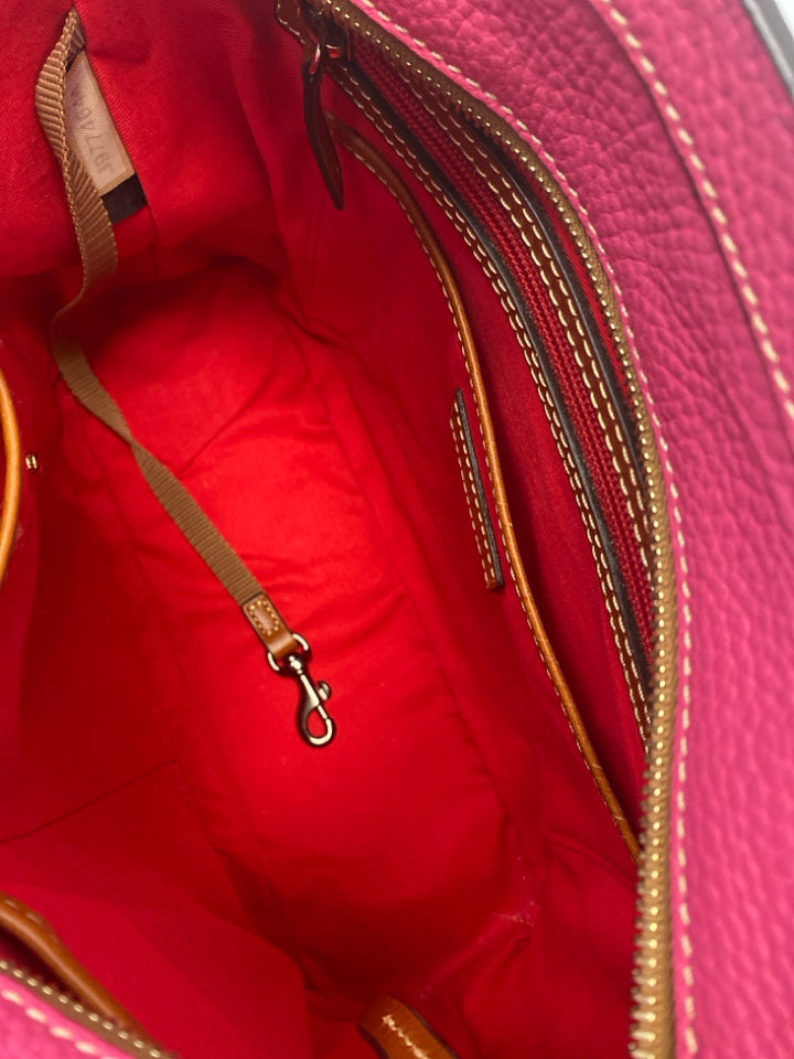 Dooney &amp; Bourke Hot Pink Small Lexington Handbag