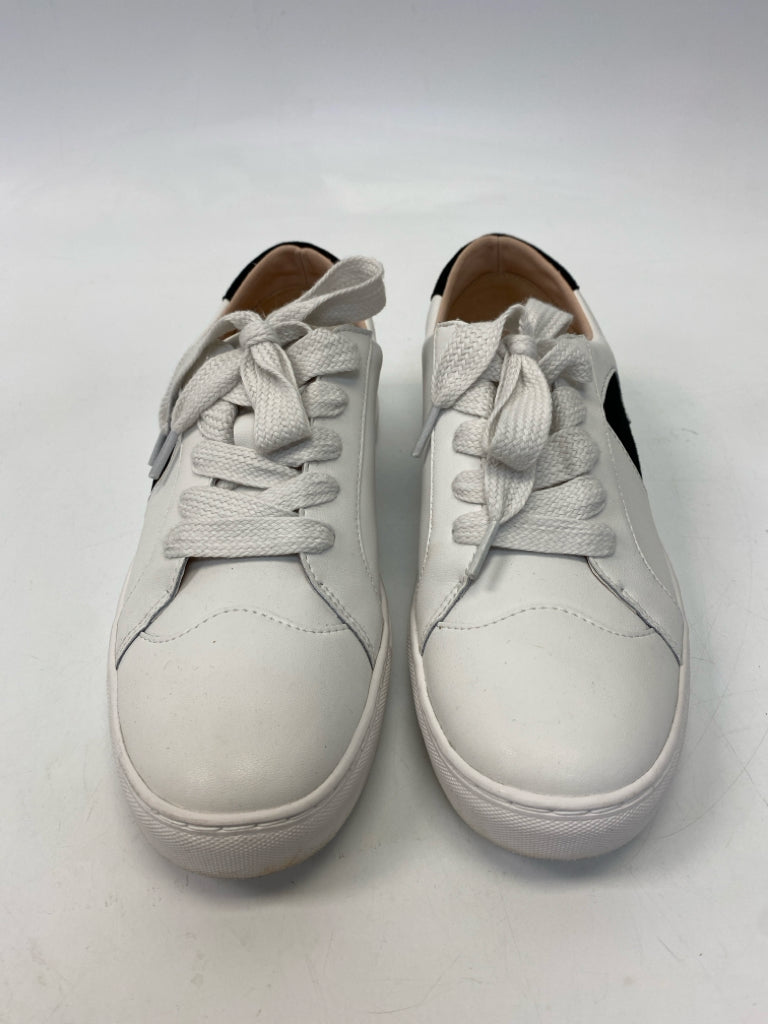 Kate Spade  Size 9.5 White Lace-up Sneakers